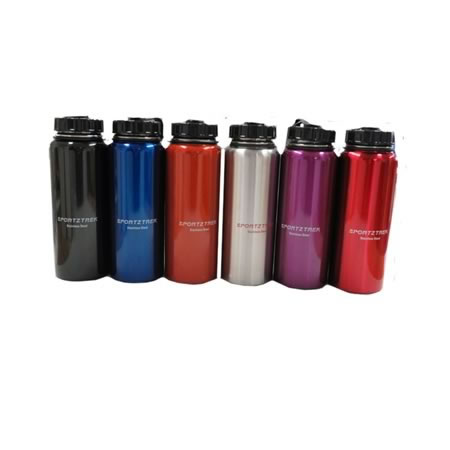 1L Wide Mouth Stainless Steel Water Bottle