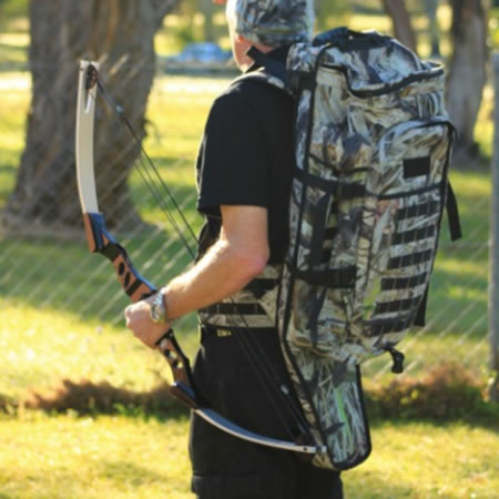 LBS Backpack with Rifle Carrying Compartment - Koorangie Camo