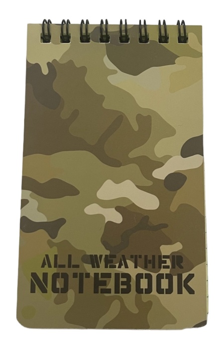 All Weather Notebook Camo