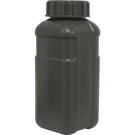 TAS 1 Litre Military Flask Olive - 2 pack
