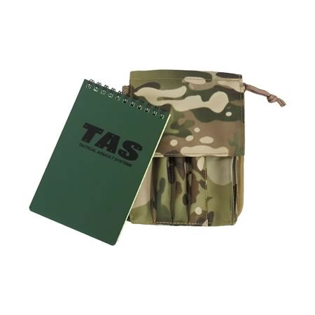Military Notebook Cover + 50page Waterproof Notebook
