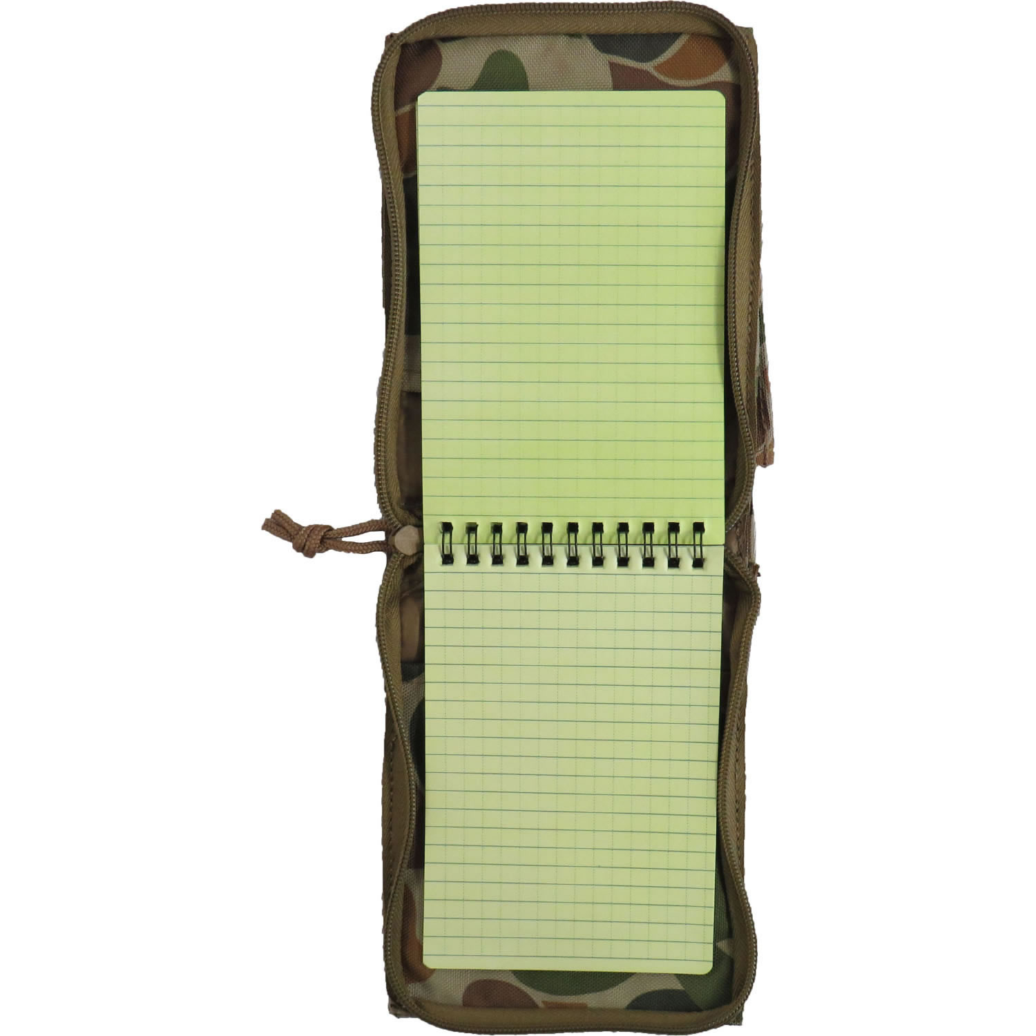 Military Notebook Cover + 50page Waterproof Notebook TAS