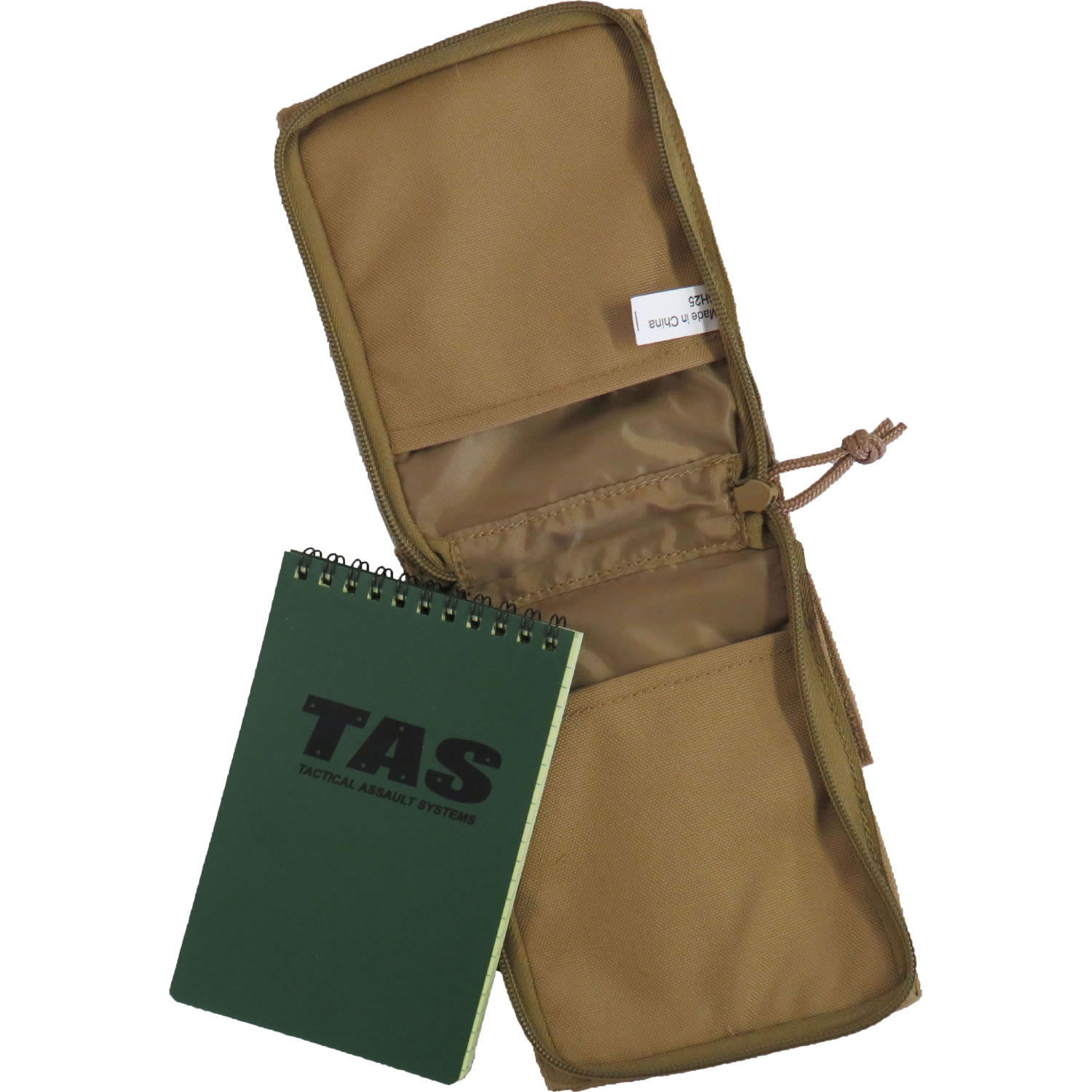 Military Notebook Cover + 50page Waterproof Notebook TAS