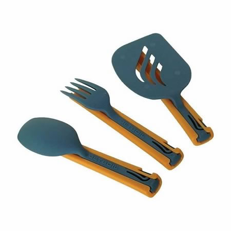 Jetboil Jetset Utensils - Folding Jet Boil Utensil Set 3-Piece Accessory Kit