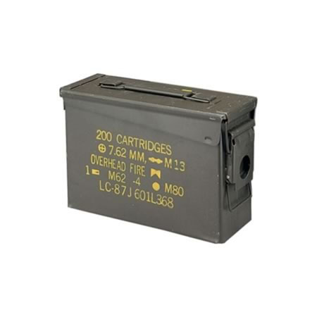 30 Cal Metal Ammo Box Used