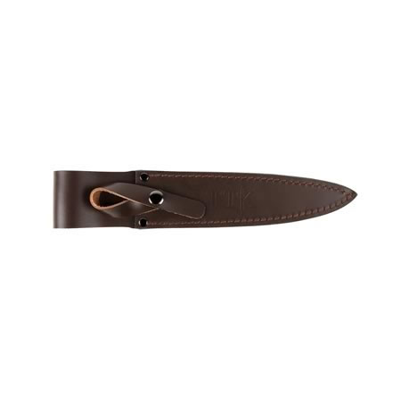 Pig Sticker Hunting Knife with Leather Sheath