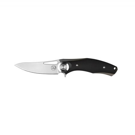 Black Handle Folding Knife