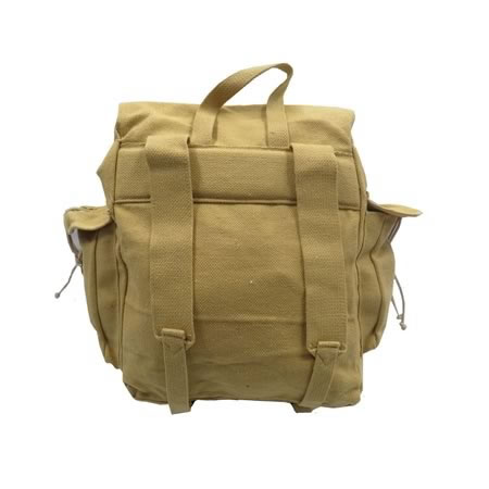 Canvas Webbing Backpack