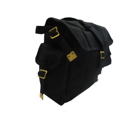 Canvas Shoulder Bag With Side Pockets WH-3