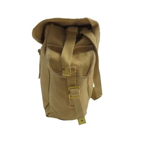 Canvas Shoulder Bag With Side Pockets WH-3