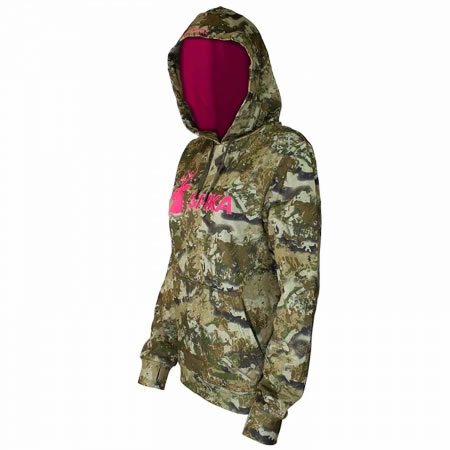 Womens Biarri Camo Hoodie