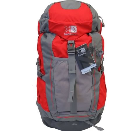 Kodiak 25+5 Backpack Red and Grey