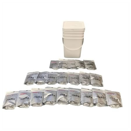 7 Day Freeze Dried 21 Meal Pack + 20L Square Bucket