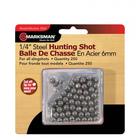 Steel Hunting Shot - 3 Different Sizes - 6mm