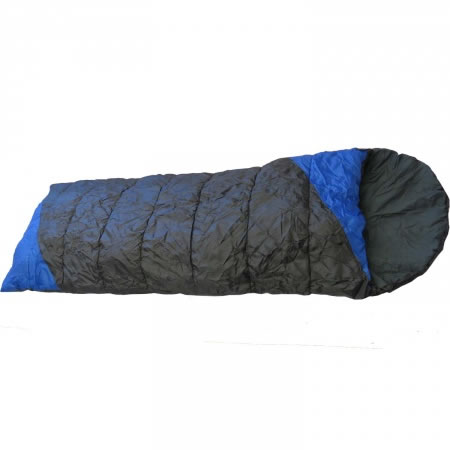 Happy Camper Hooded Sleeping Bag - 0 Degree - Single