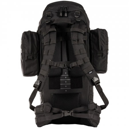 Rush 100 Backpack 60L Black Back