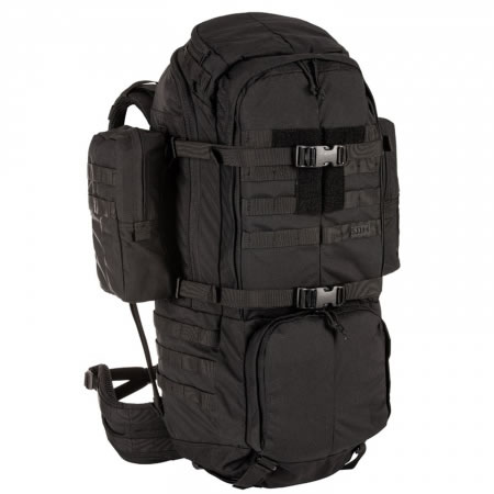 Rush 100 Backpack 60L Black Front