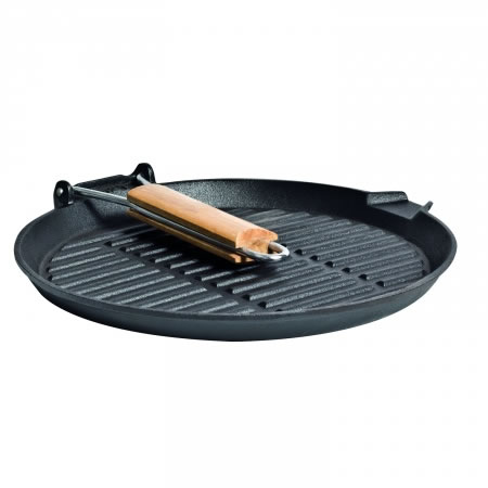 27cm Cast Iron Frypan with Folding Handle