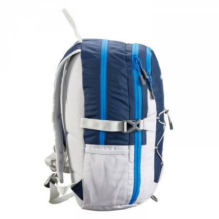 Apache 30L Day Pack/ Backpack Navy/Snow - Side View 