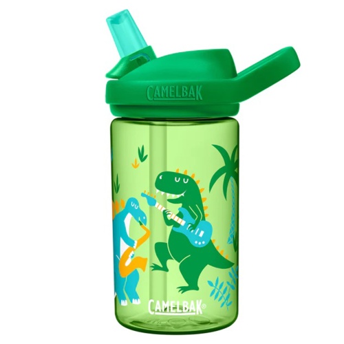 Eddy+ .4L Kids Water Bottle - Dino Band