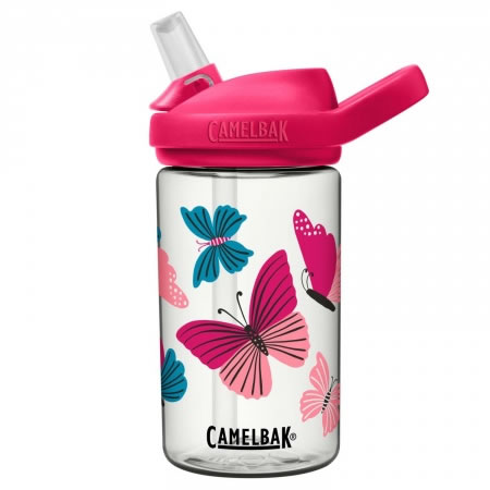 Eddy+ .4L Kids Water Bottle - Butterflies