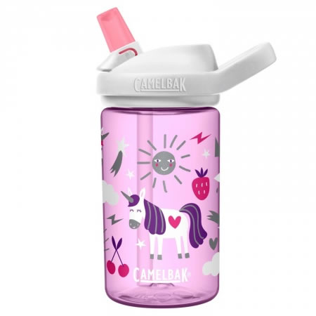 Eddy+ .4L Kids Water Bottle - Unicorn Party 