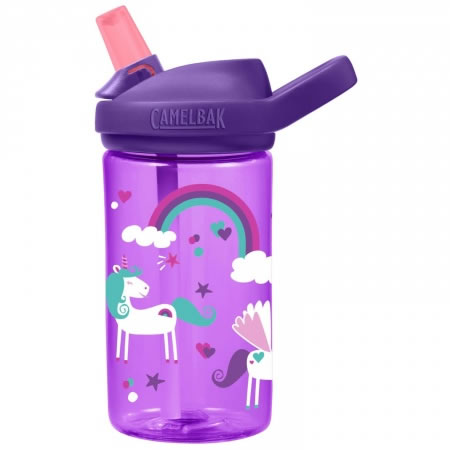 Eddy+ .4L Kids Water Bottle - Unicorns 