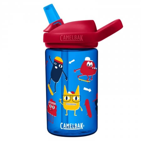 Eddy+ .4L Kids Water Bottle - Skate Monster