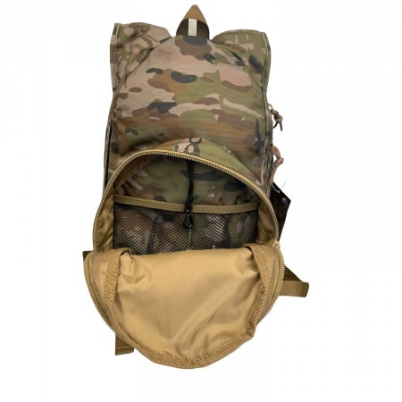 Australian Multicam 1207 Hydration Pack + 2L Bladder Front Pocket