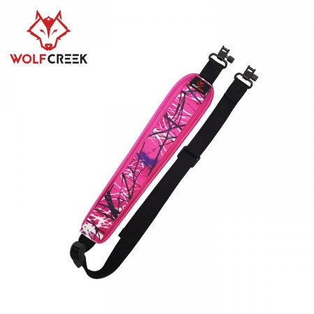 Pink Camo Comfort Stretch Gun Sling w Swivels