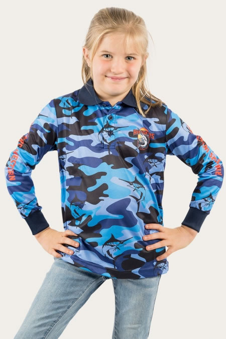 Kids Fishing Jersey Stealth