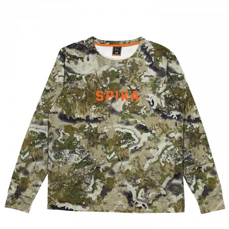 Trail Hunting Long Sleeve T-Shirt Biarri Camo