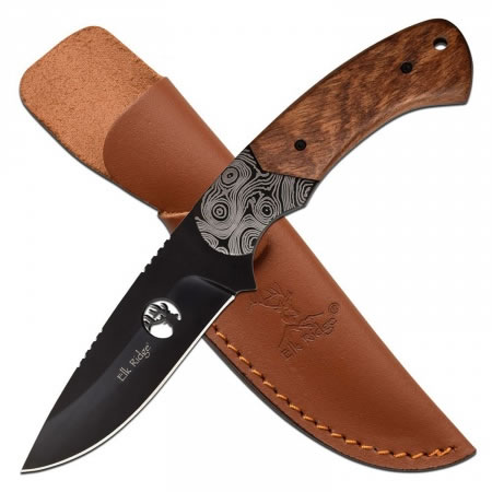 Fixed Blade Brown Handle Knife