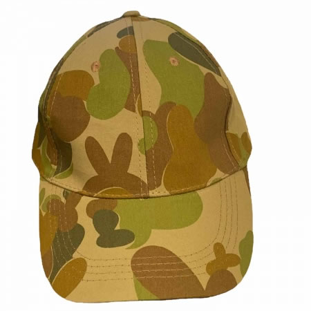 Auscam Camo Peak Cap