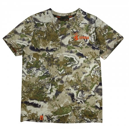 Kids Trail T-Shirt Biarri Camo