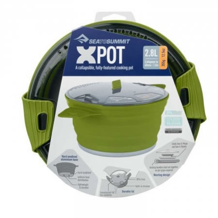 X Pot 2.8L Cooking Pot Olive