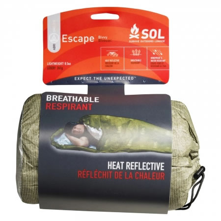 Escape Bivvy - Survival Orange or OD Green