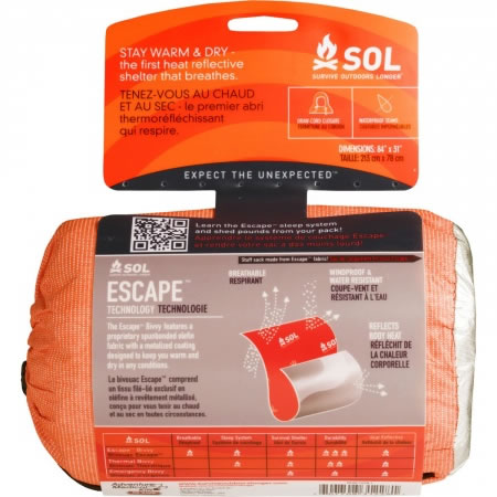 Escape Bivvy - Survival Orange 