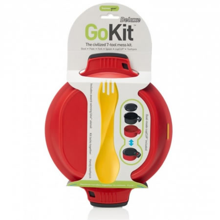 Gokit Deluxe 7 Tool Mess Kit - Red