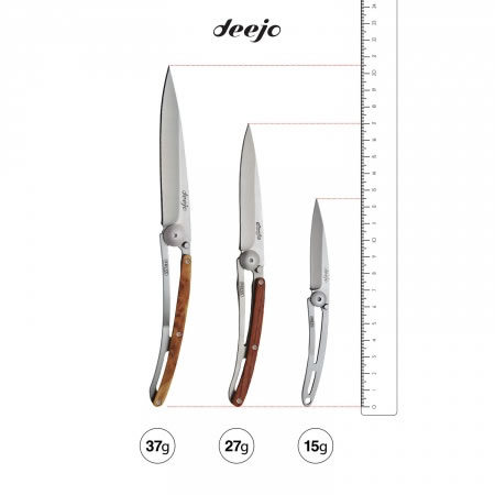 Tattoo Folding Knife 37g Hunting Coralwood