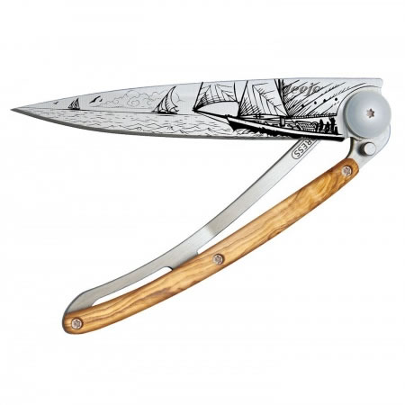 Tattoo Folding Knife 37g Sailing