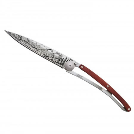 Tattoo Folding Knife 37g Mountains