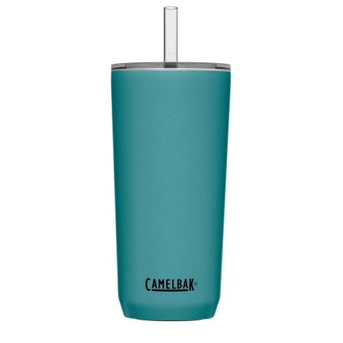 Stainless Steel Tumbler with Straw .6L - Lagoon