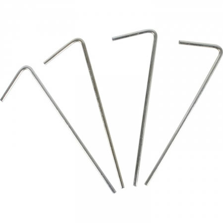 Steel Tent Pegs 10 Pack 23cm x 5mm