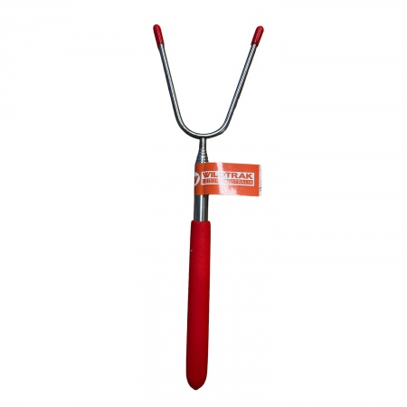 Telescopic Camping Fork 86cm RED