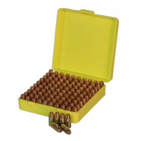 Ammo Box Small Pistol 100 Rounds 9mm etc