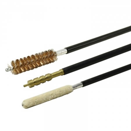 3pc Brush Set Bronze Brush Mop & Brass Jag