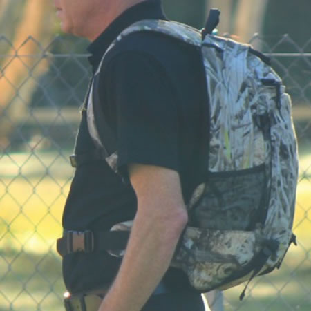 Stalker Backpack with Back Support - Koorangie Camo Fleece