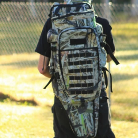 LBS Backpack with Rifle Carrying Compartment - Koorangie Camo