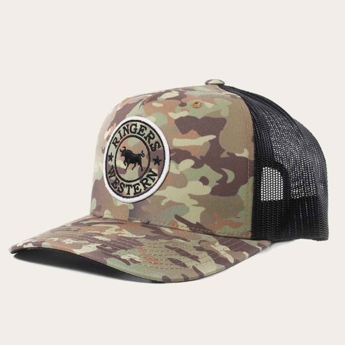 Signature Bull Trucker Cap Camo